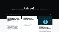 Desktop Screenshot of estateography.com