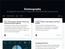 Tablet Screenshot of estateography.com